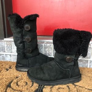 Ugg Black Winter Boots